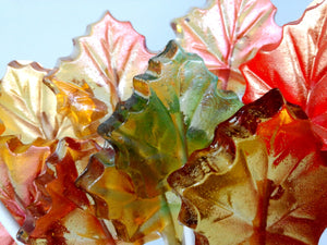 Fall Leaf Lollipops 12-piece set by I Want Candy!