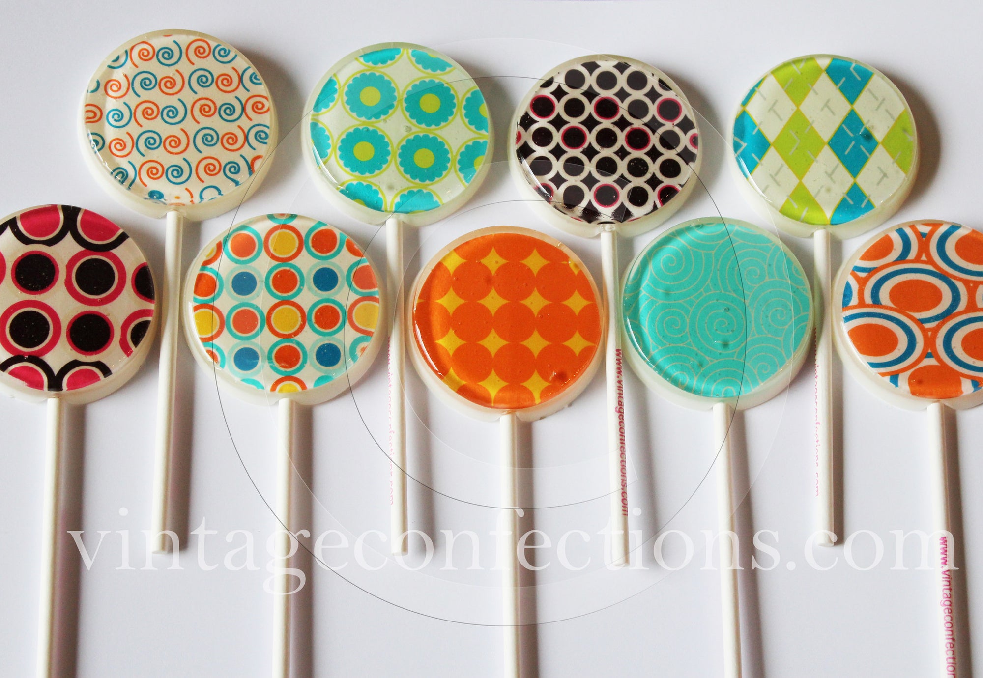 Groovy Baby Lollipops 5-piece set by I Want Candy!