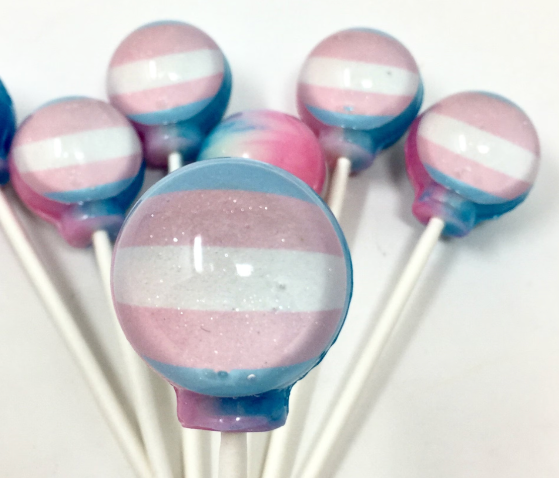 Pride Love Is Love  Lollipops 6-piece set by I Want Candy!