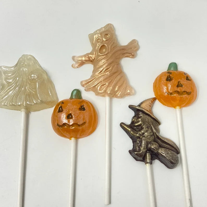 Halloween BOOgie Lollipop 10-piece set by I Want Candy!