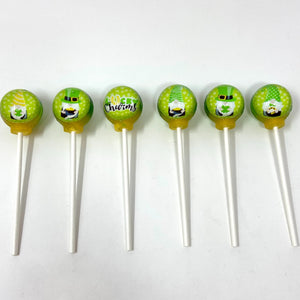 St. Patrick's Gnome Lollipops 6-piece set by I Want Candy!
