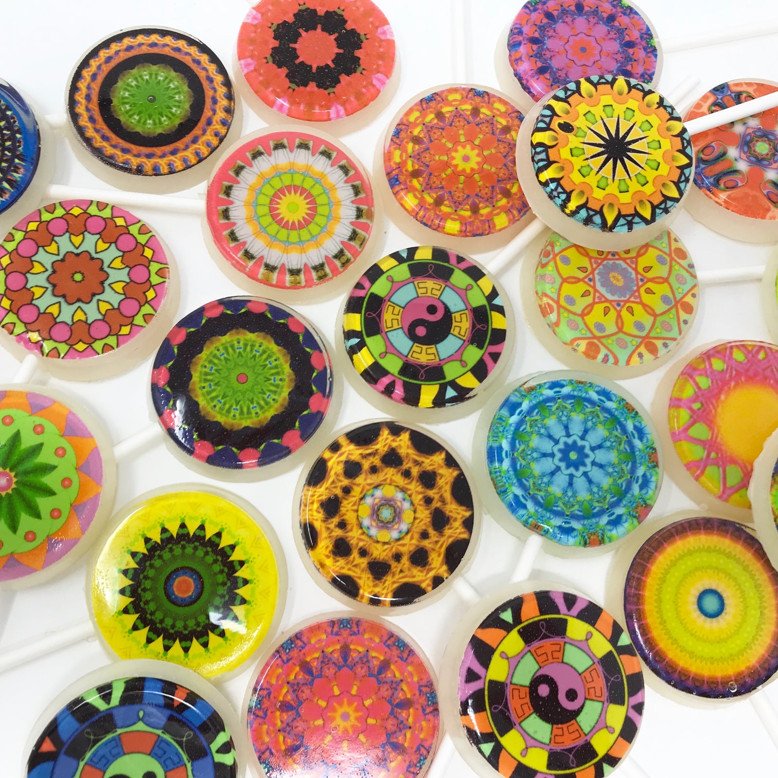 Mandala Lollipops 5-piece set by I Want Candy!