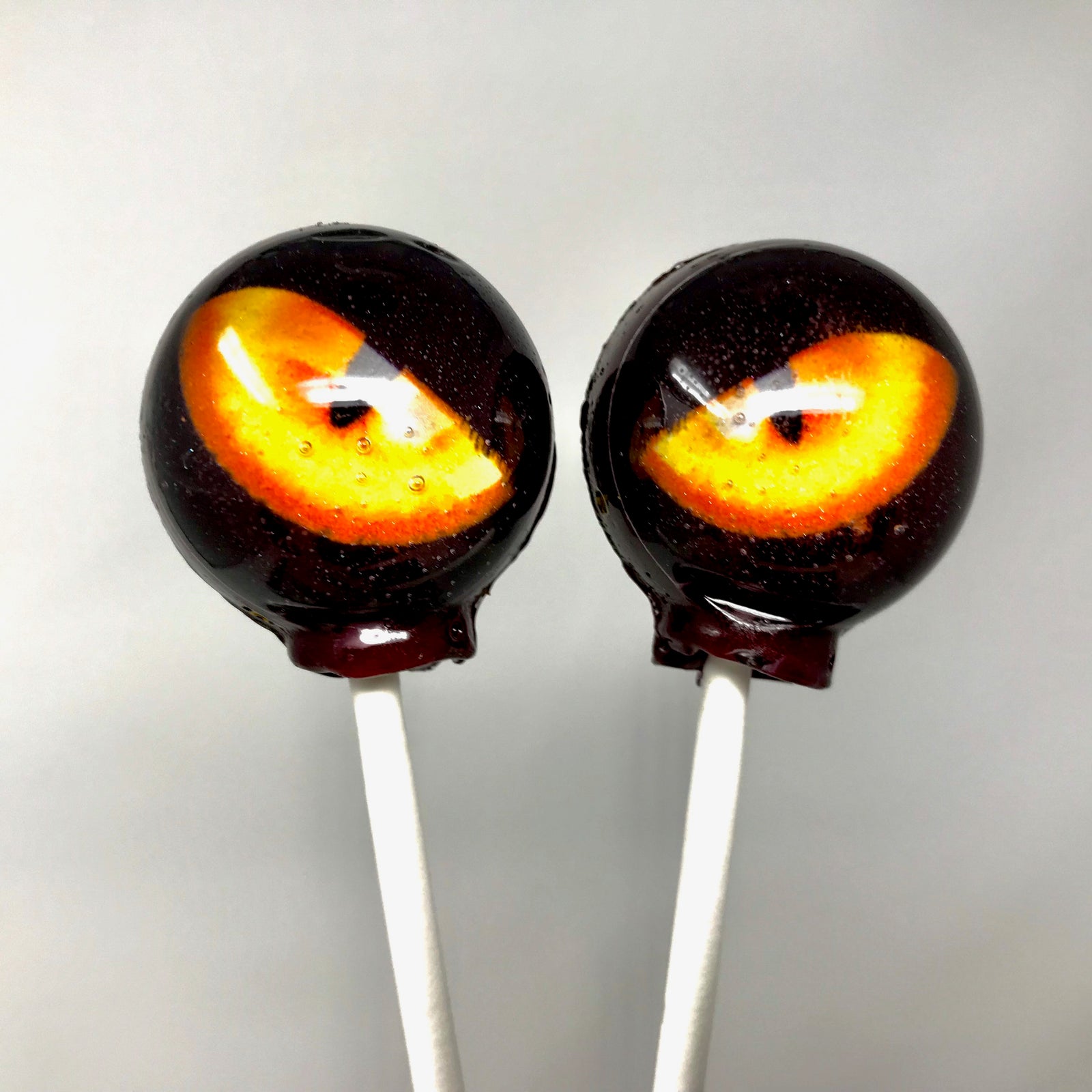 Black Cat Eye Lollipops 6-piece set by I Want Candy!