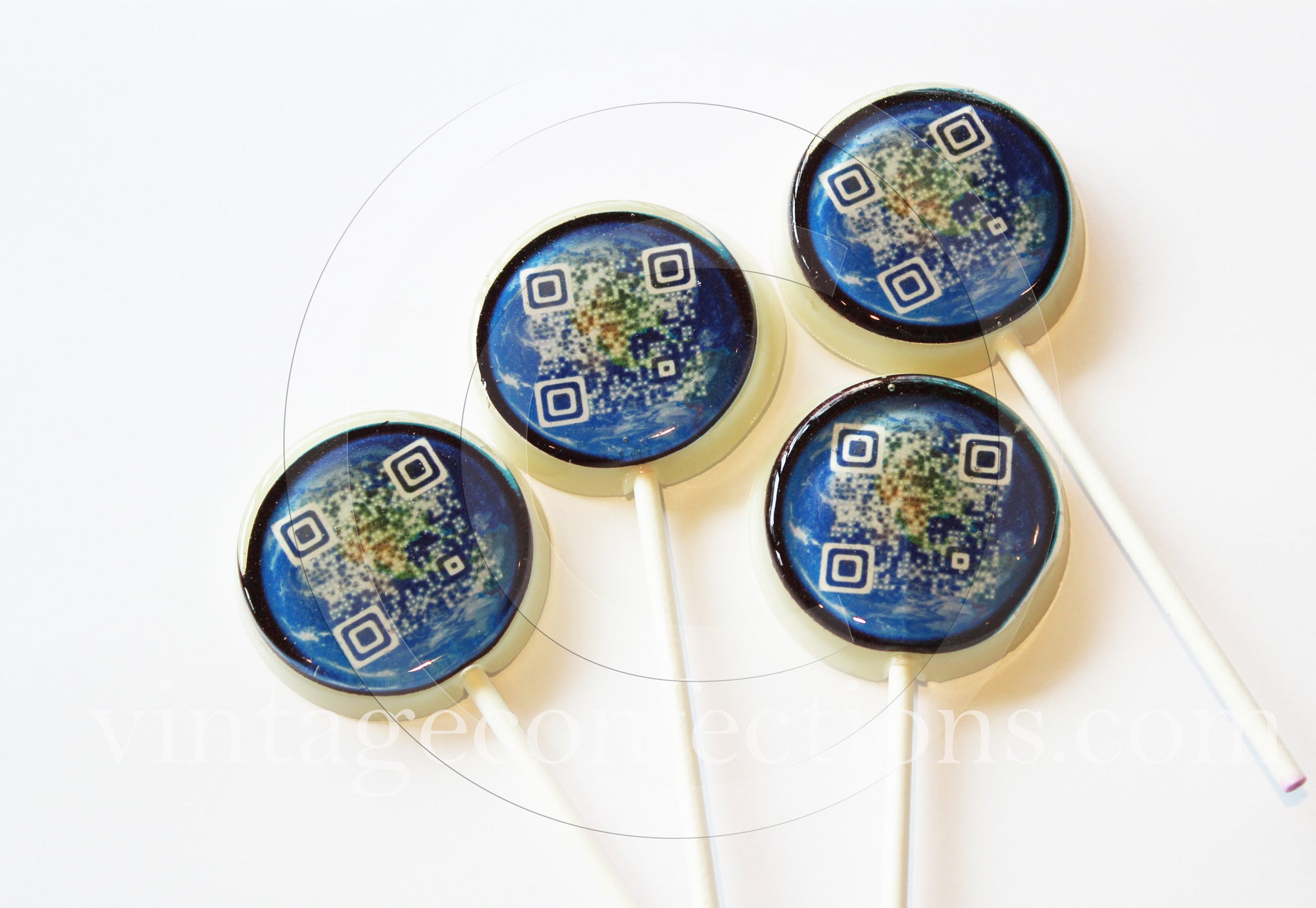 QR Code Lollipops 5-piece set by I Want Candy!