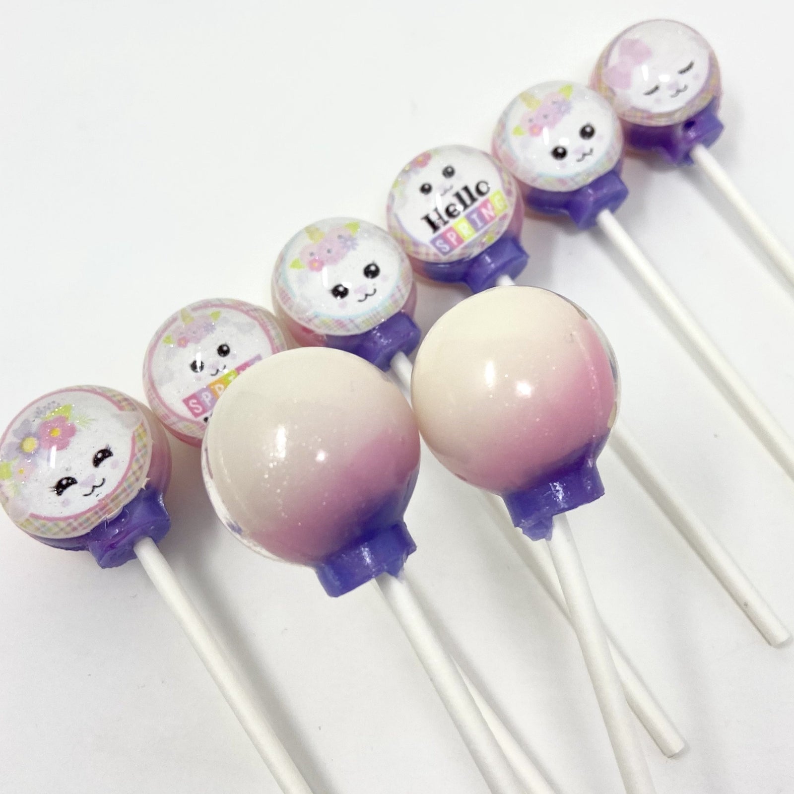 Spring Vibe Lollipops 6-piece set by I Want Candy!