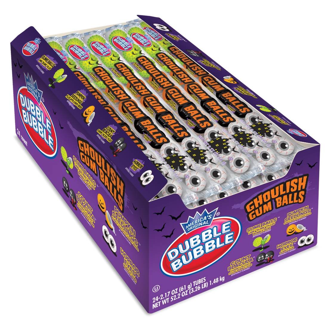 Dubble Bubble Halloween Ghoulish Gumballs