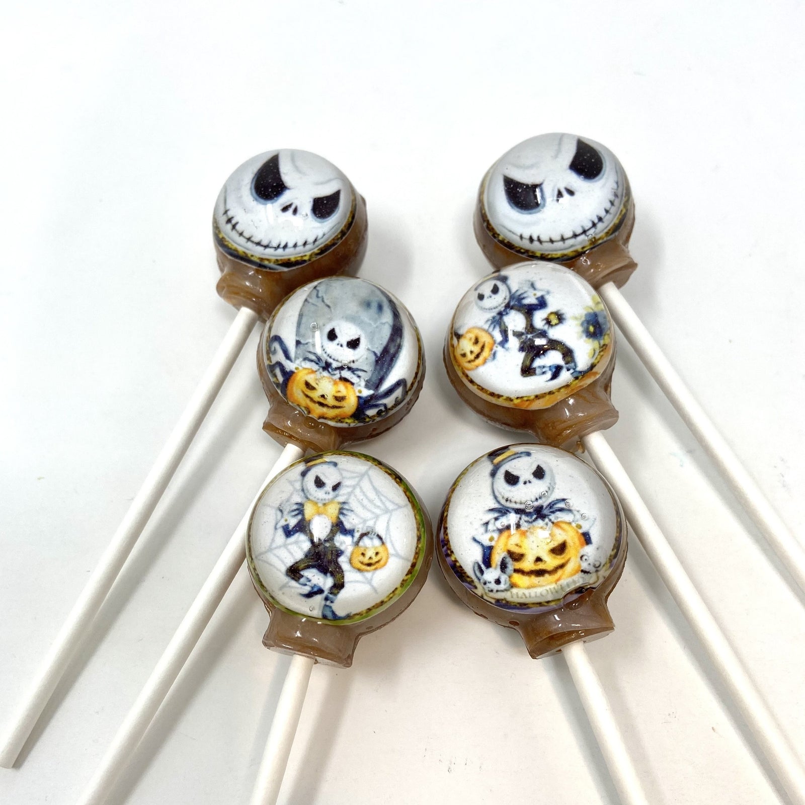 Jack Skullington Lollipops 6-piece set by I Want Candy!