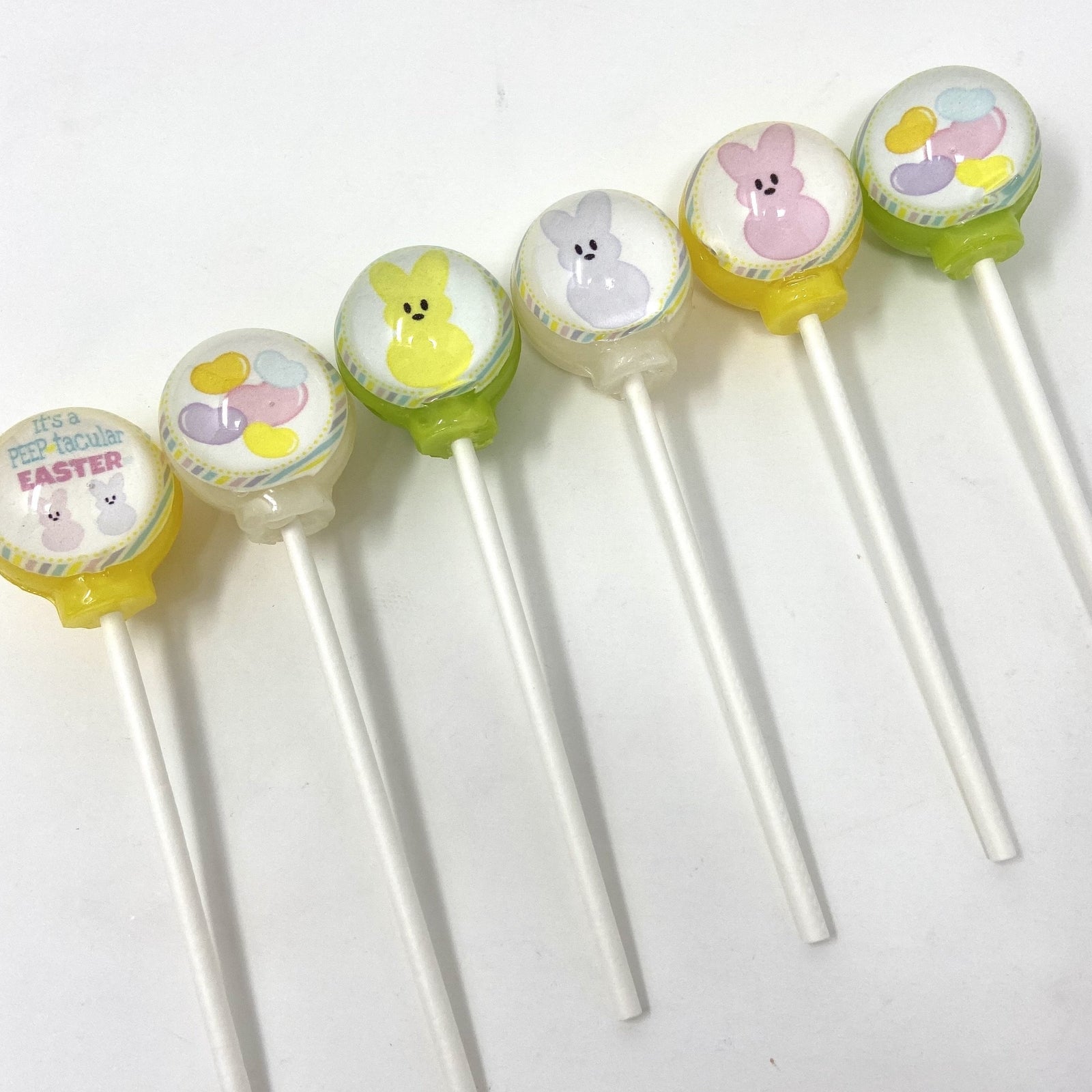 Peep Lollipops 6-piece set by I Want Candy!