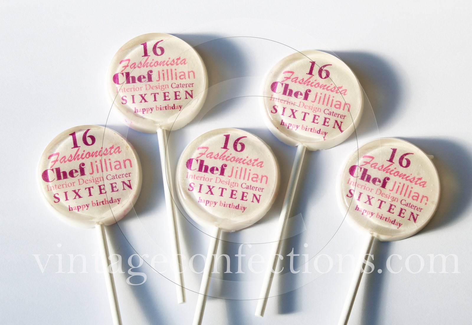 Subway Art Lollipops 5-piece set by I Want Candy!