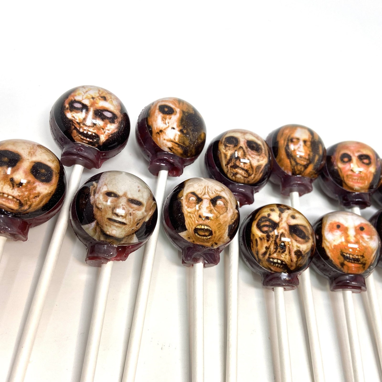 Zombies Everywhere Lollipops 6-piece set by I Want Candy!